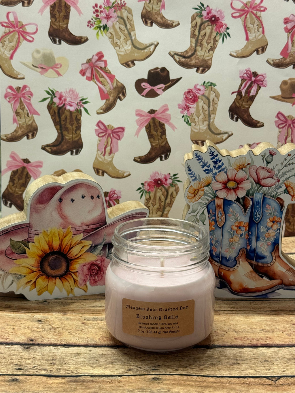 Blushing Belle candle