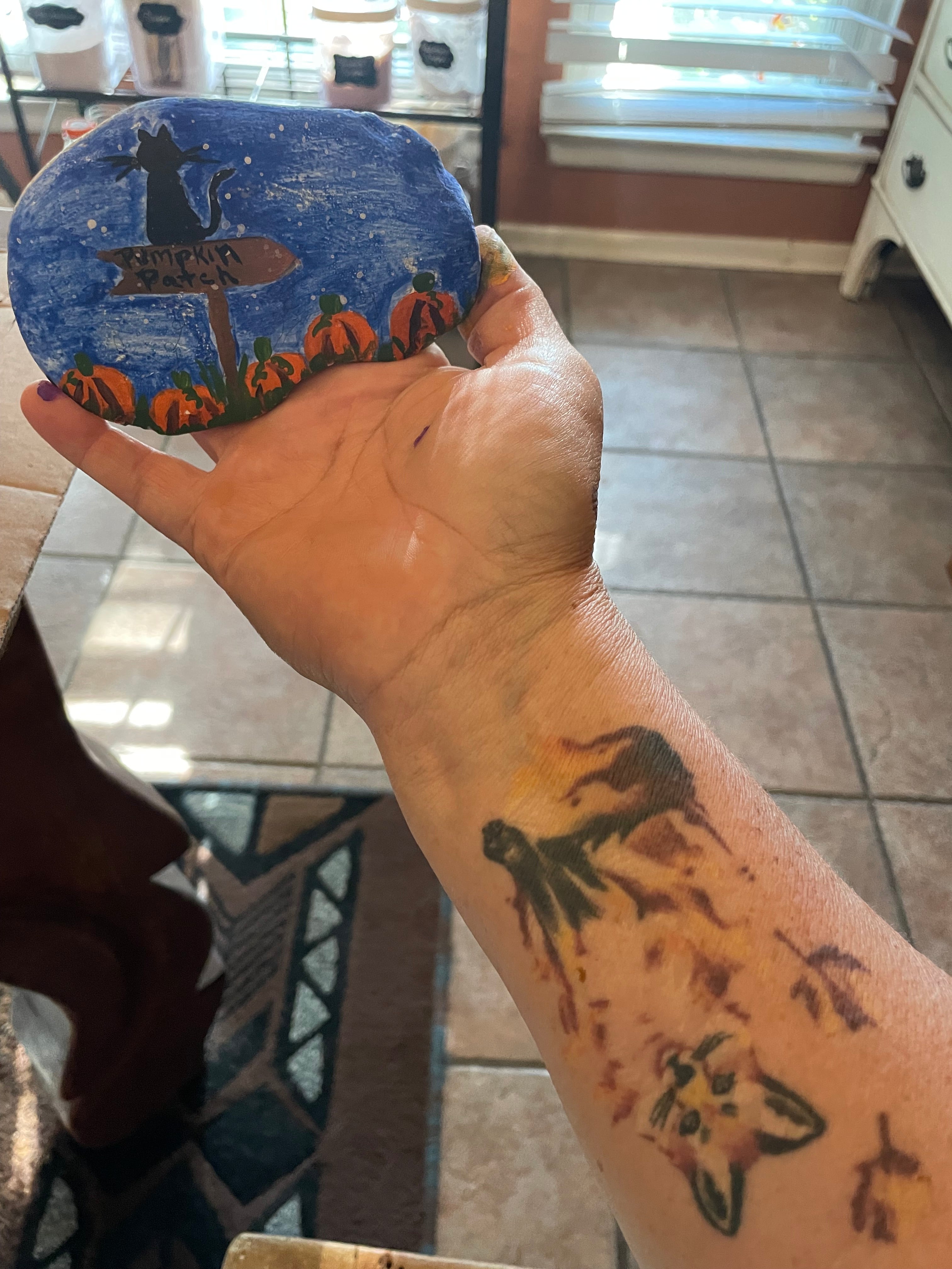 Medium Painted River Rocks