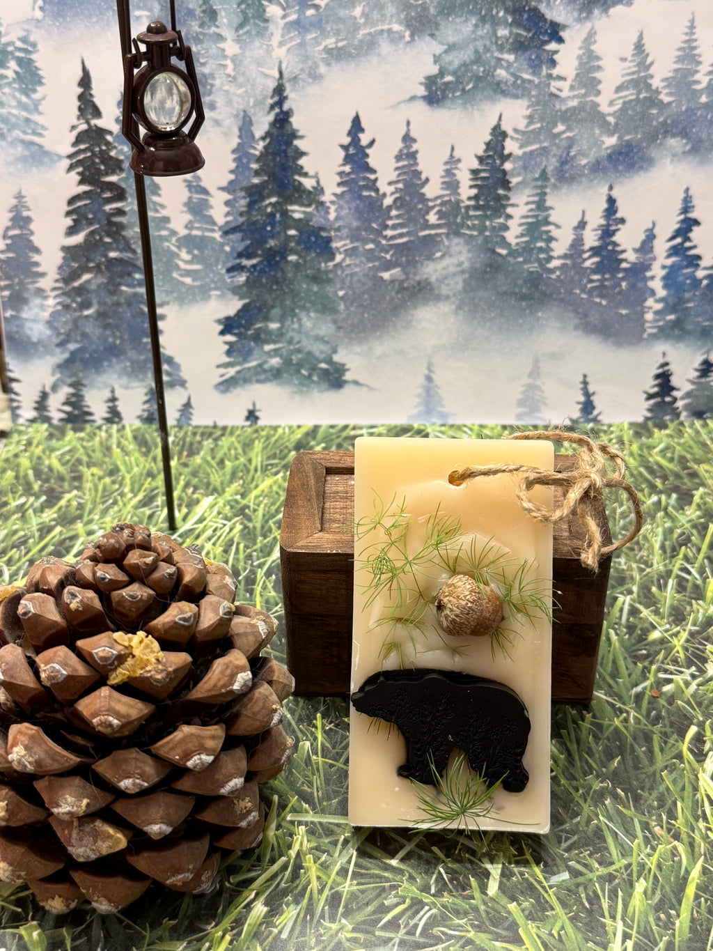 Shop Exclusive Woodland wax sachet white