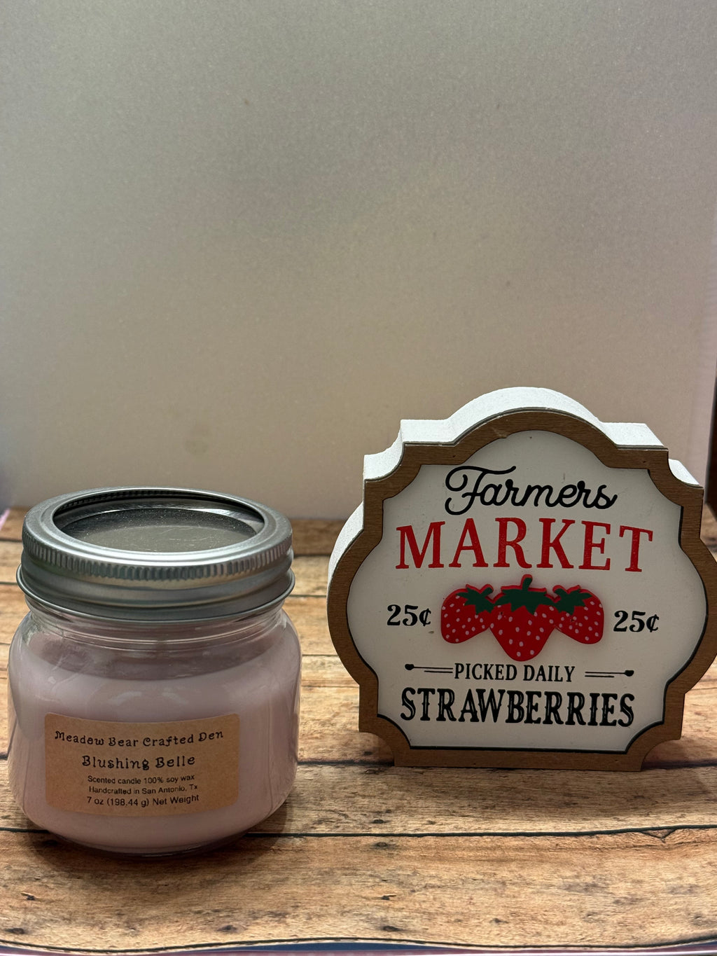 Blushing Belle candle