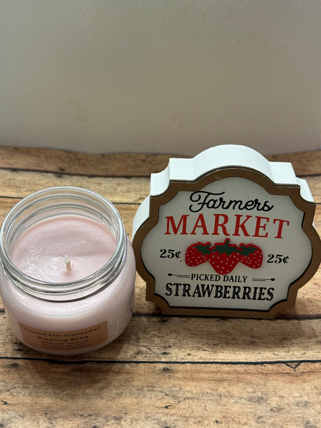 Blushing Belle candle