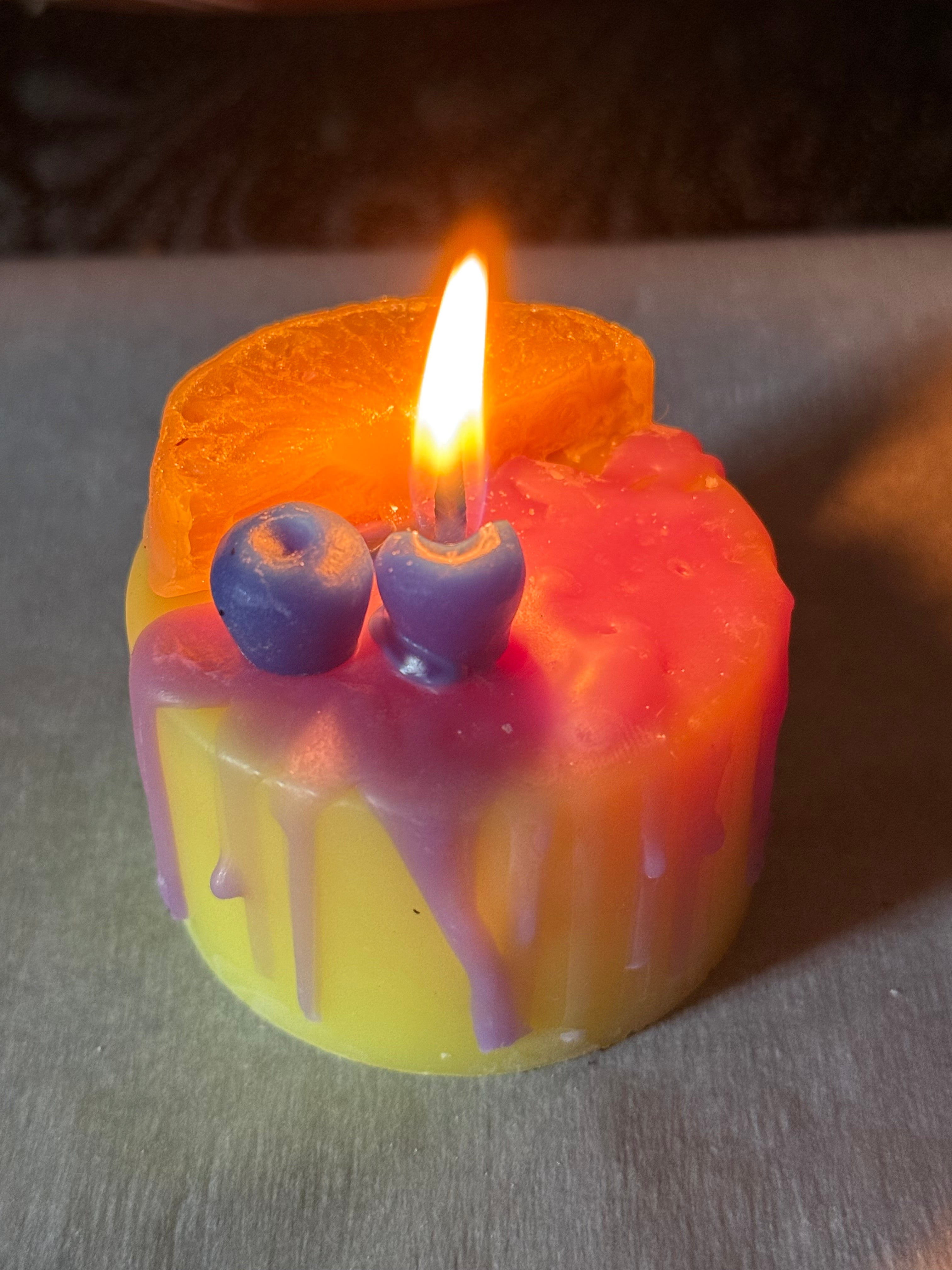 Pastelitos candle