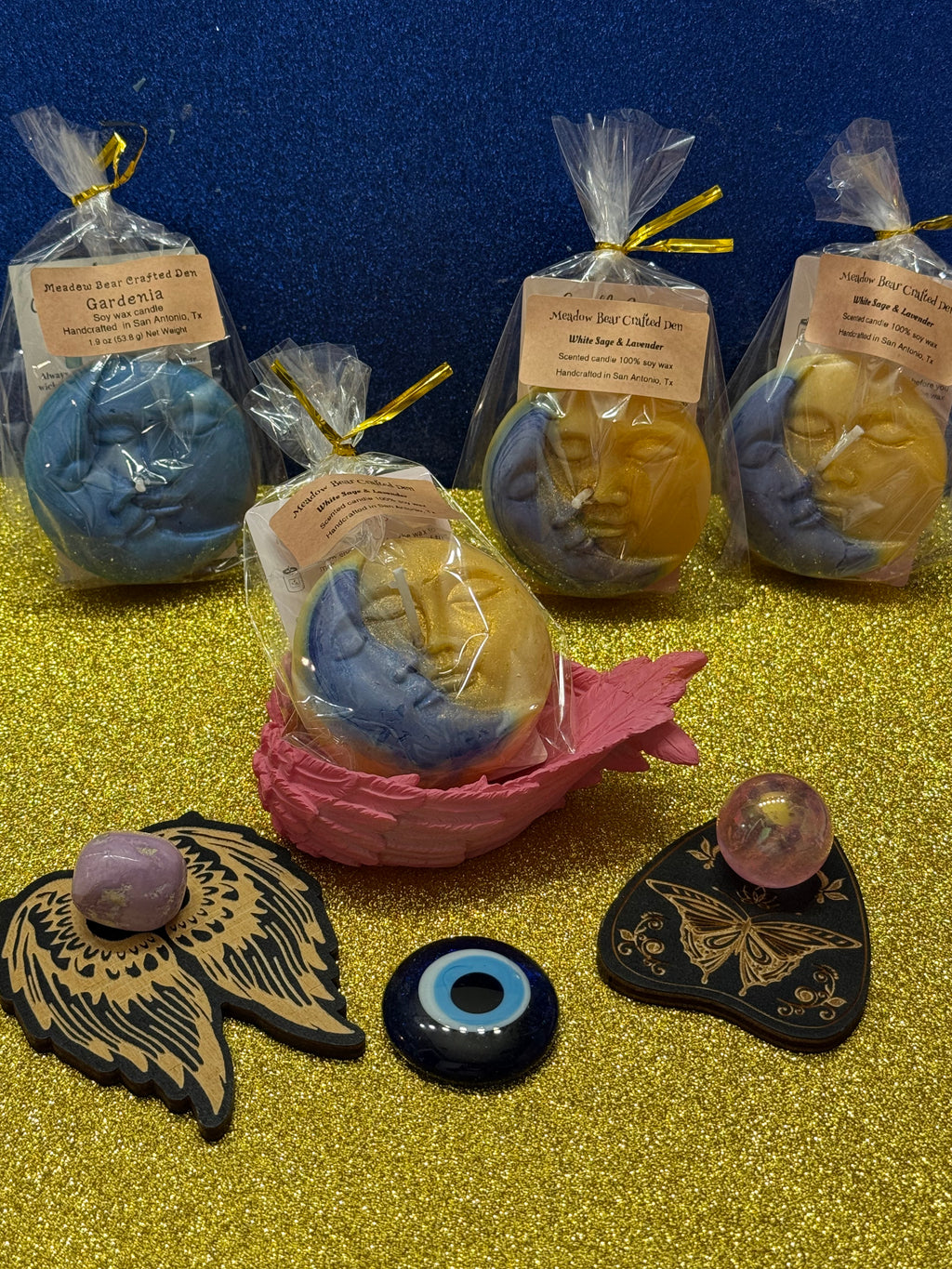 Celestial ritual candle