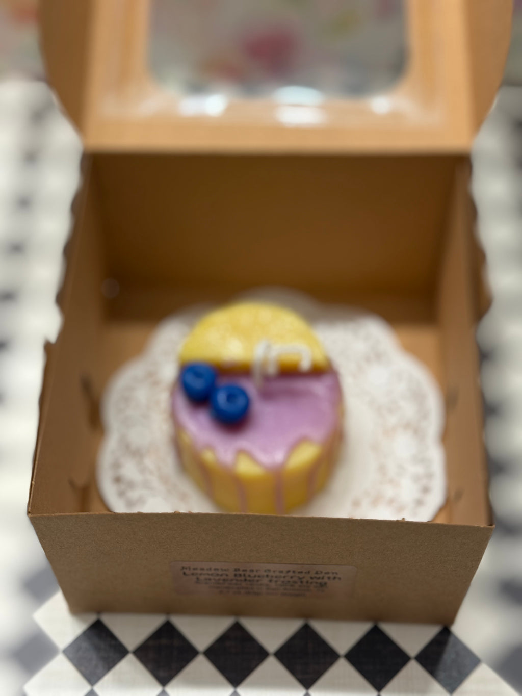 Pastelitos candle