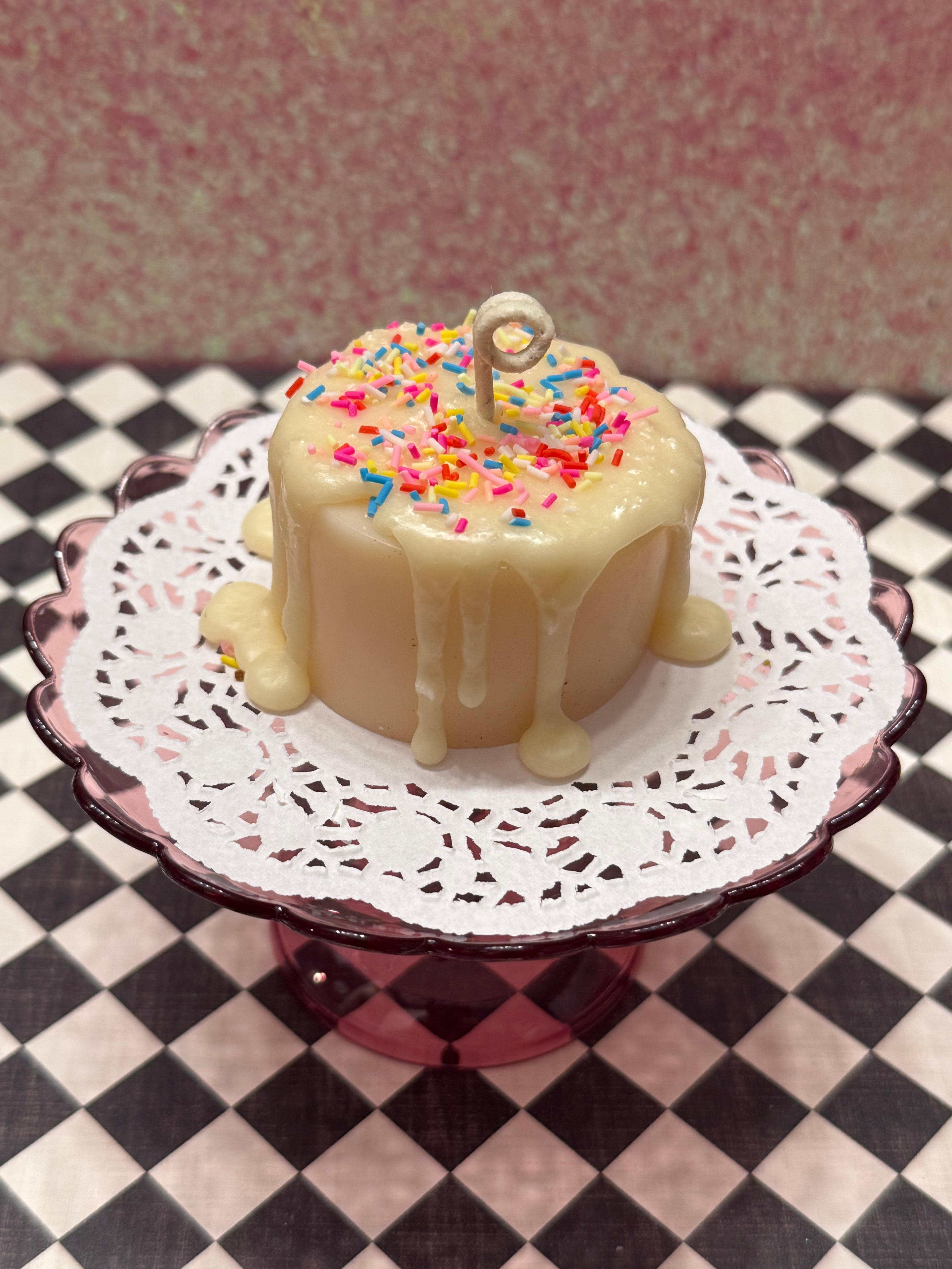 Pastelitos candle