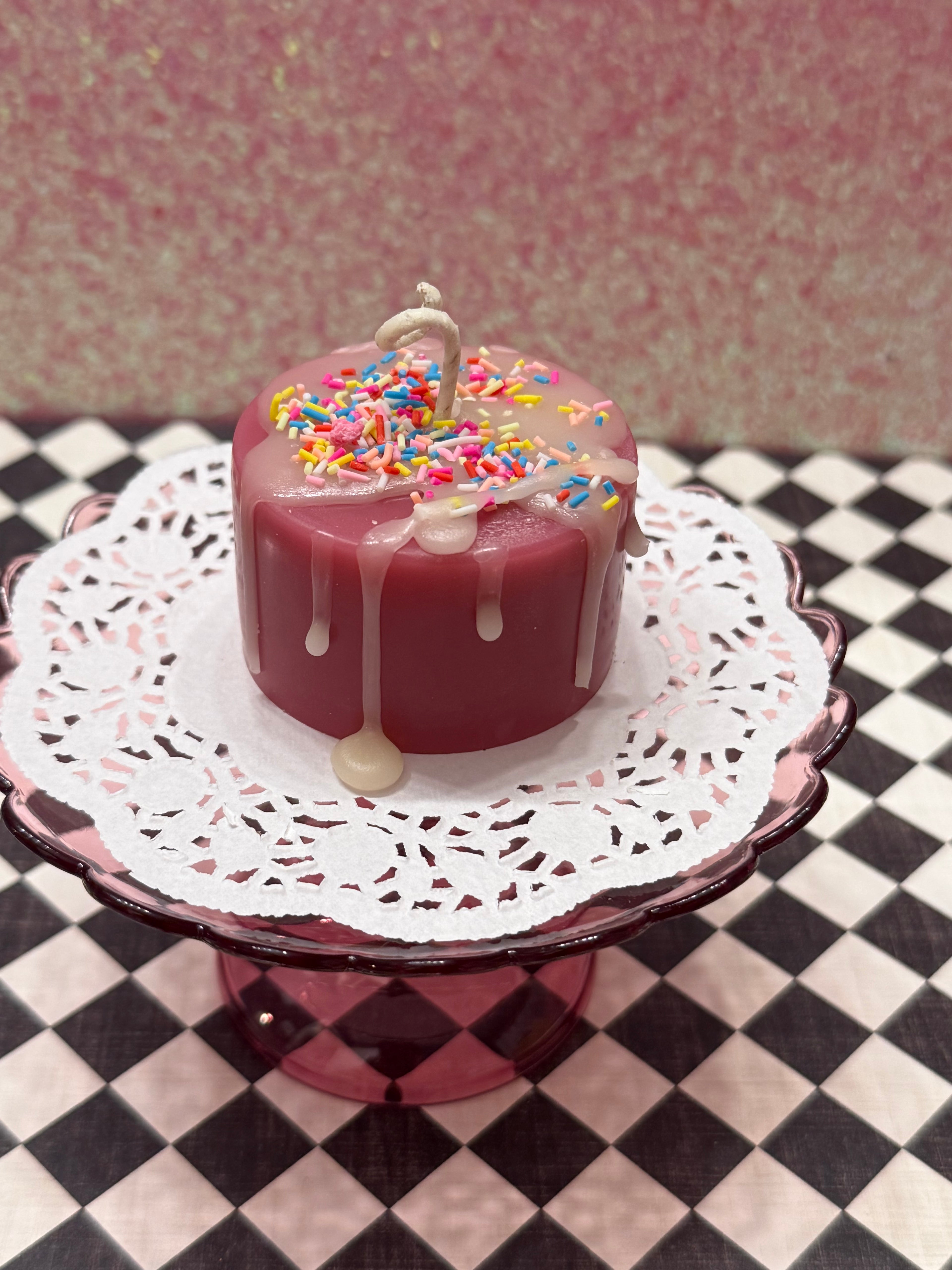 Pastelitos candle