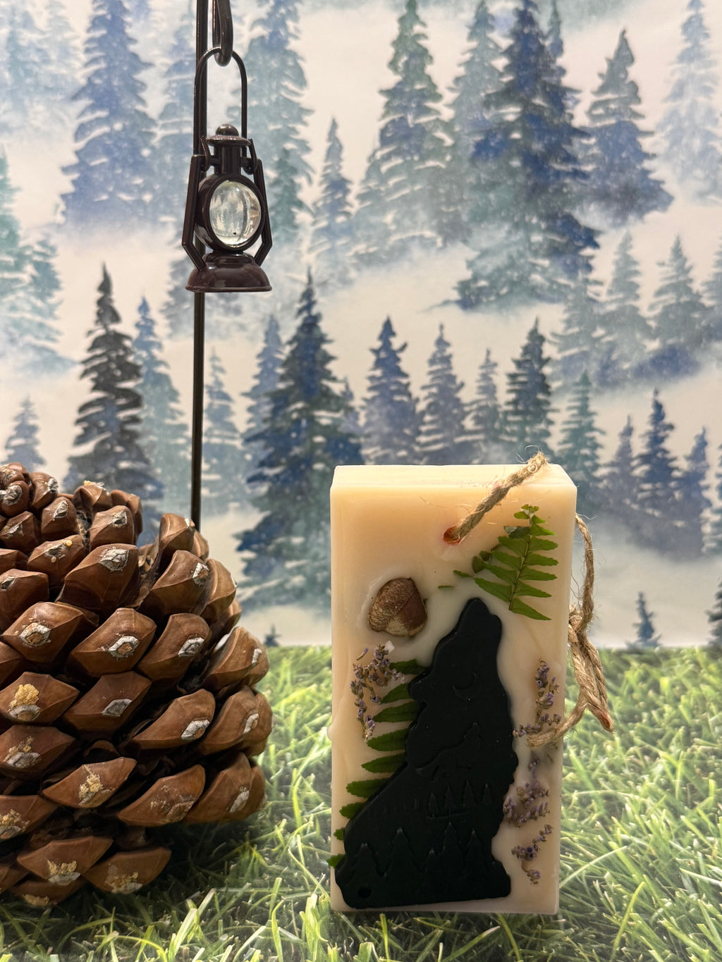 Shop Exclusive Woodland wax sachet white