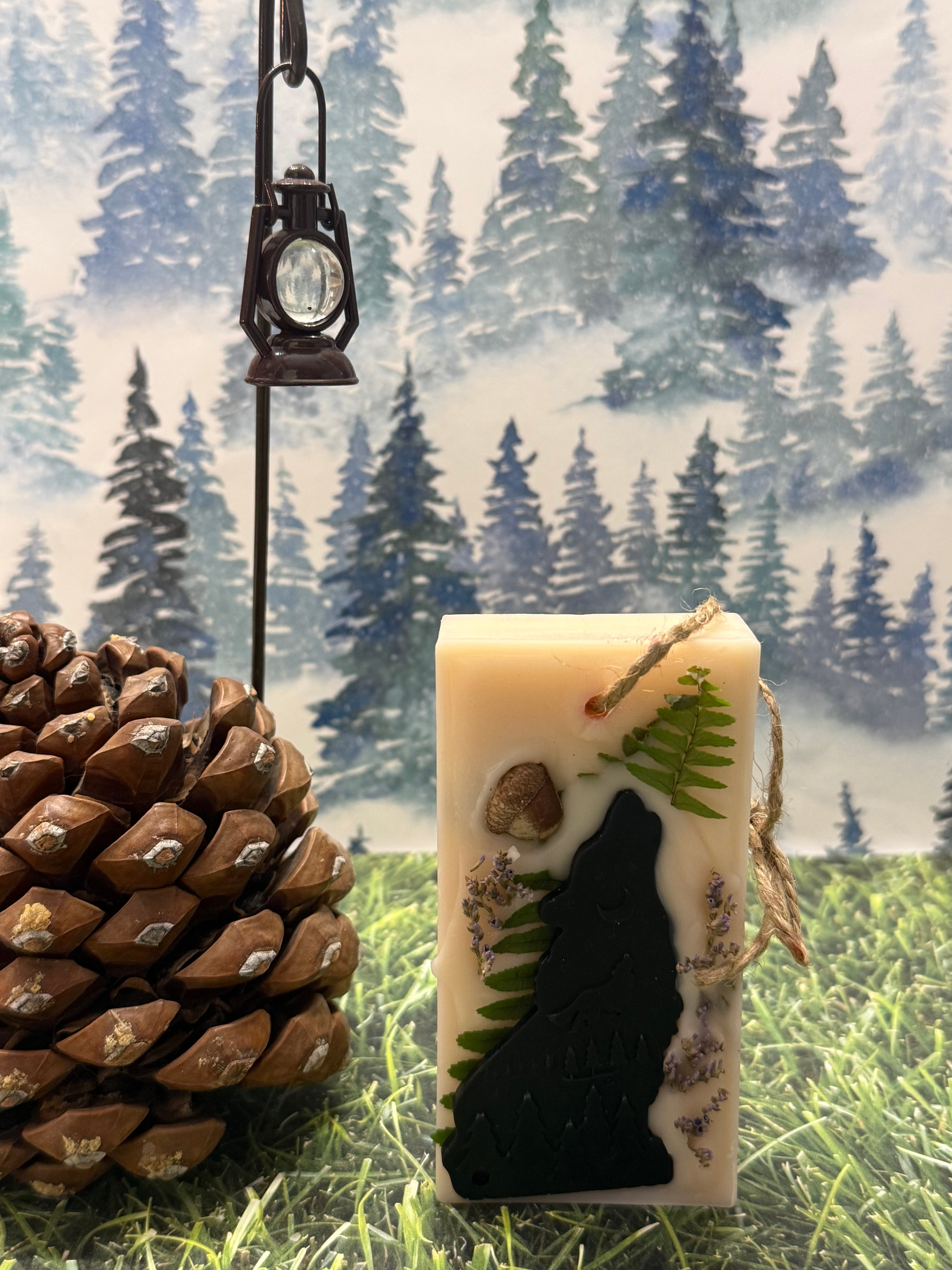 Shop Exclusive Woodland wax sachet white