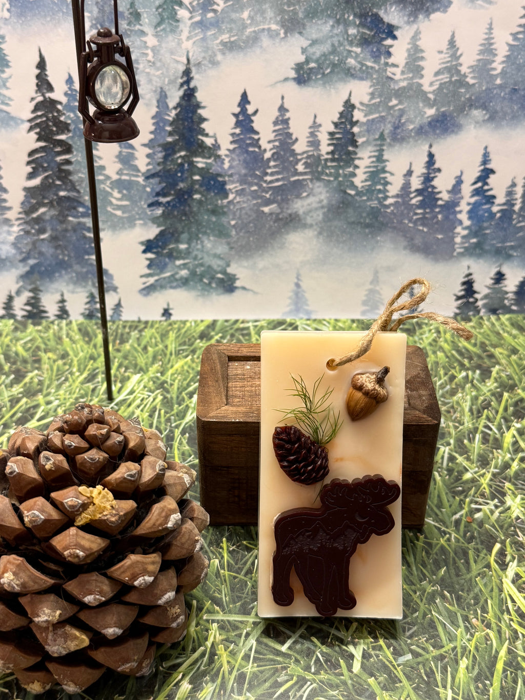 Shop Exclusive Woodland wax sachet white